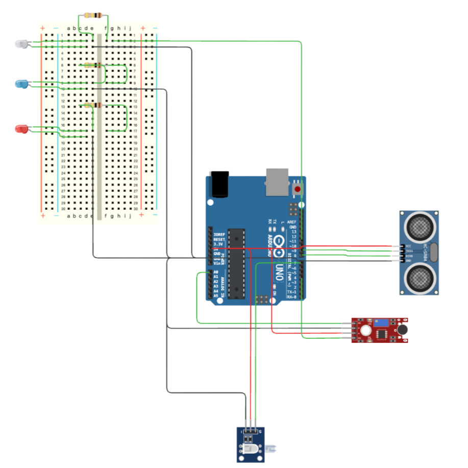 All Sensor Merge Schematic Diagram