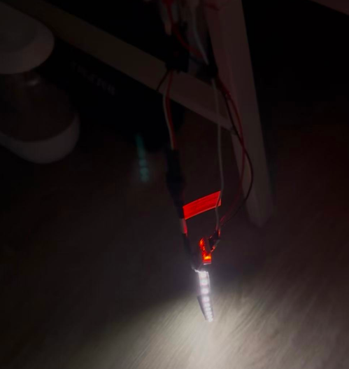 Testing the White LED strip